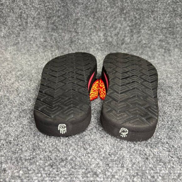 Teva Sandals Women's 6 Red Vintage Toe Post Platform Beach Athletic Flip Flops - Picture 11 of 13